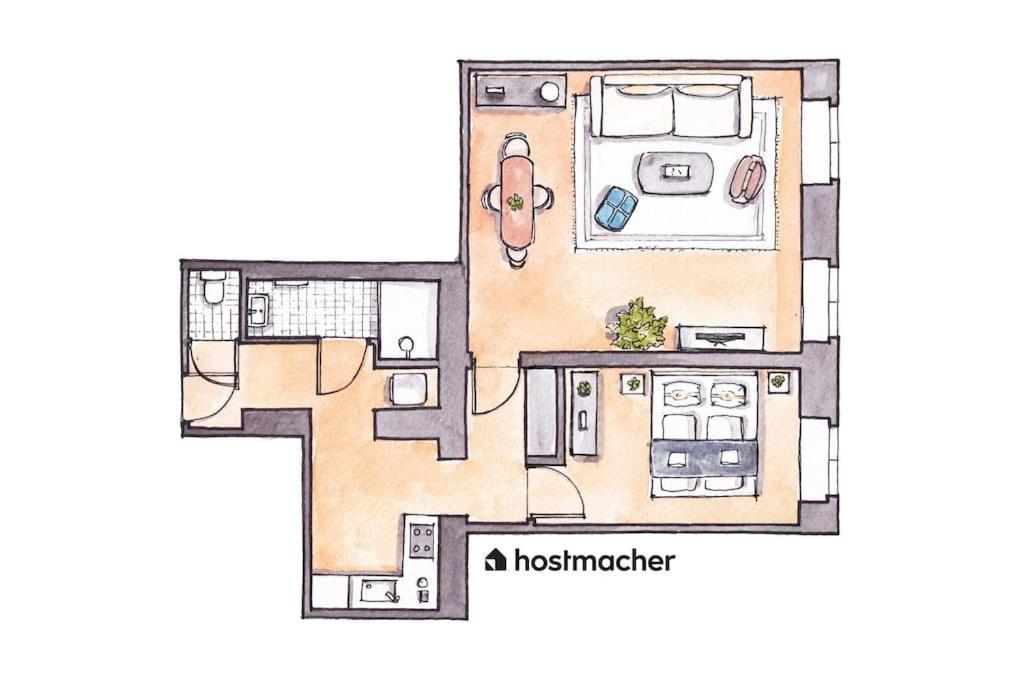 Pristine 1br Suite, Quick To By Hm Wien